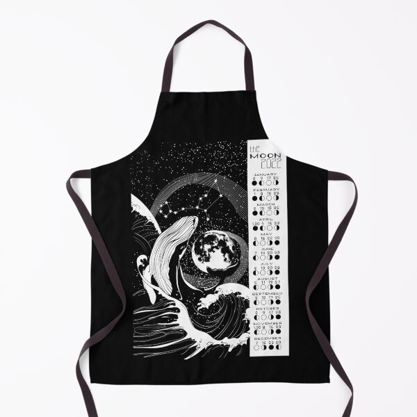 Item preview, Moon Calendar 2022 / Lunar calendar 2022 / EST / Moon phase calendar / Astrology calendar / Christmas calendar / Whale moon spirit art poster designed and sold by GalleryArtField.