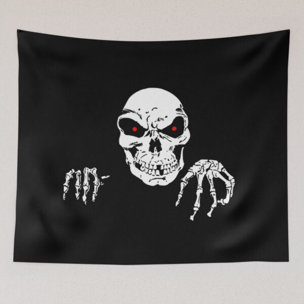 Item preview, Skeleton Creeping Out - Halloween Design designed and sold by Teepocalypse.
