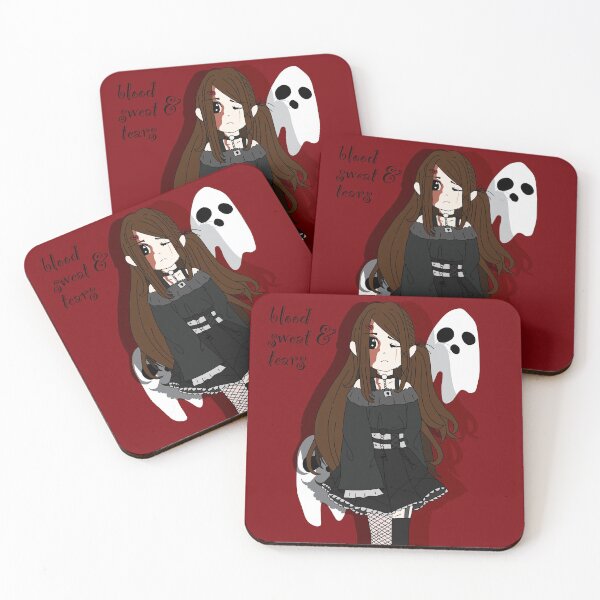 Item preview, Blood, Sweat & Tears - Goth Anime Girl designed and sold by STUDIO-72.