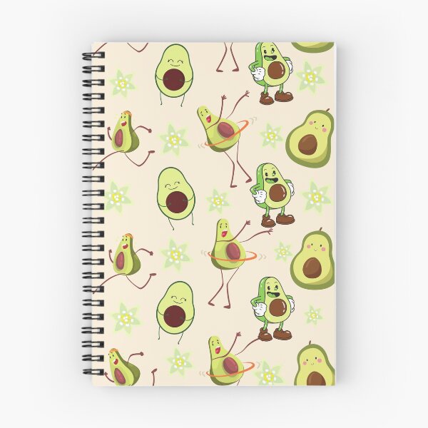 Item preview, cute avocado pattern designed and sold by LU NA.
