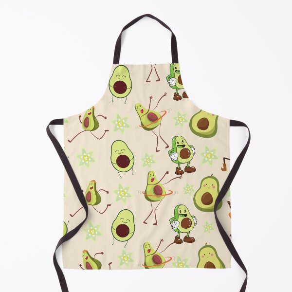 Item preview, cute avocado pattern designed and sold by LU NA.
