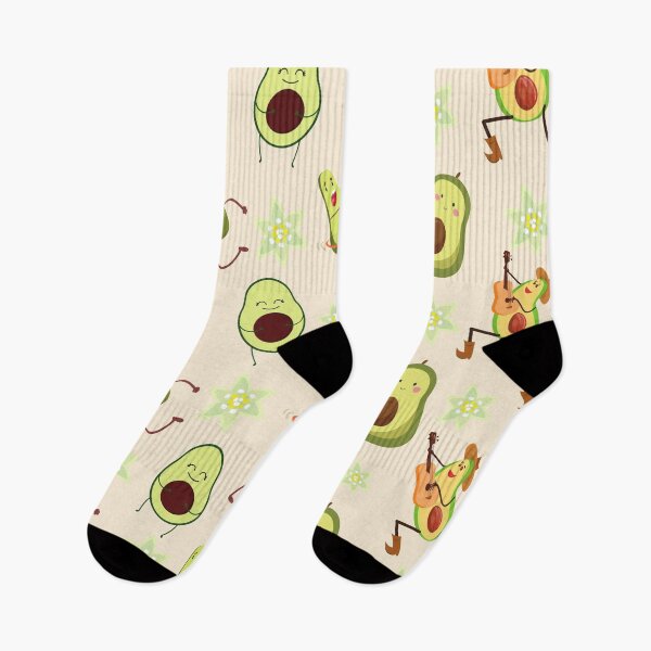 Item preview, cute avocado pattern designed and sold by LU NA.