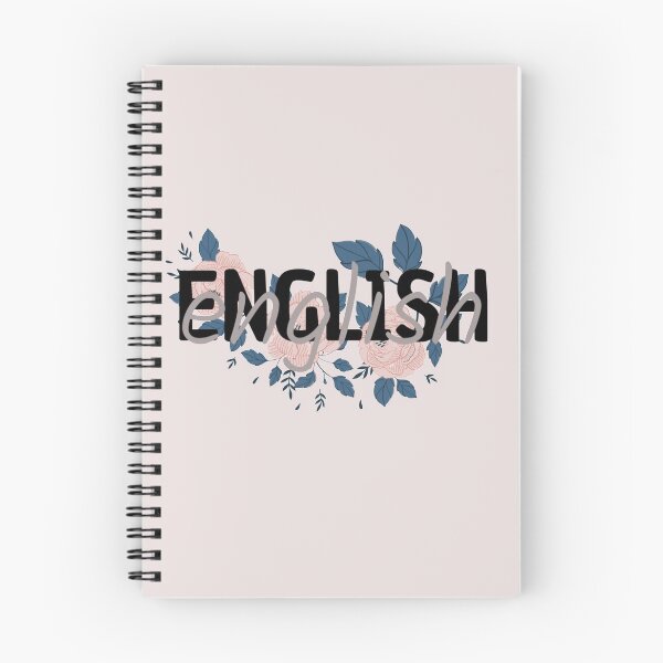 Item preview, ENGLISH SUBJECT with FLOWERS / BACK TO SCHOOL designed and sold by alessialexx.