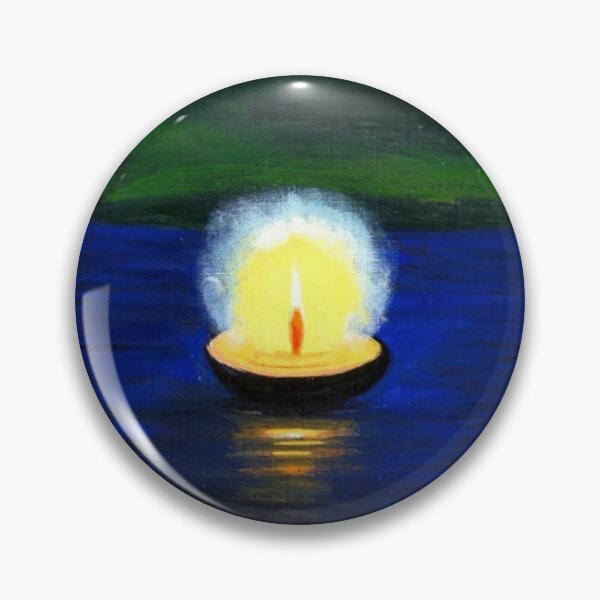 Item preview, Painted Diwali Deepa Floating on the Water  designed and sold by HolidayBug.