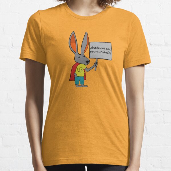 Copy of Rick Funny Rabbit Flag obstaculos son oportunidades Essential T-Shirt