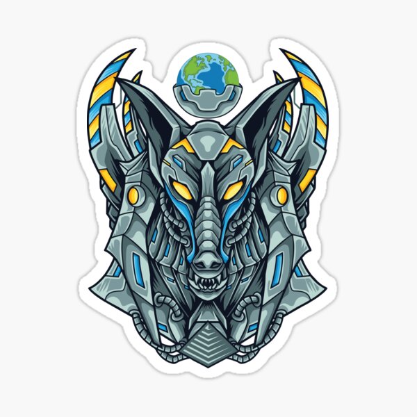 Item preview, Robotic Anubis designed and sold by Uppercase Tees.
