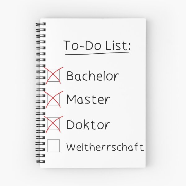 Item preview, PhD PhD Student To-Do List designed and sold by PaulPolygonart.