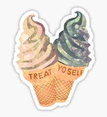 Treat Yo' Self Sticker