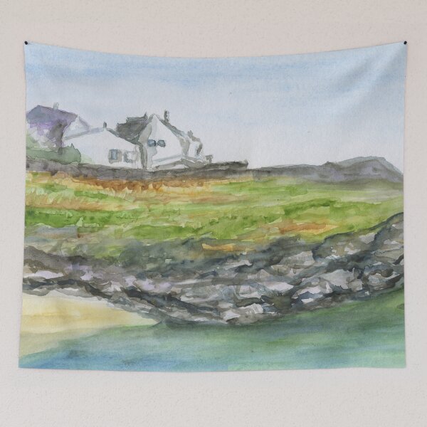 Item preview, Ravenspoint from Porth Castell in Trearddur Bay designed and sold by LymphomaLass.