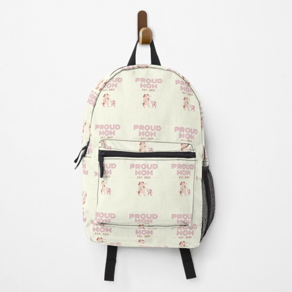 Item preview, Hand drawn mother dog and pappy together in cute flat style-Proud Mom Parenting Lifestyle  designed and sold by Red-ElYoubi.