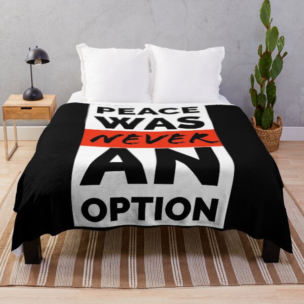Item preview, Peace Was NEVER an Option designed and sold by agrawear.