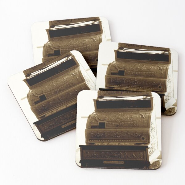 Item preview, Vintage Cash Register designed and sold by BlueFeather Images.