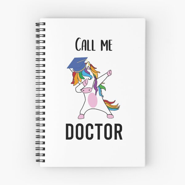 Item preview, Doctor PhD PhD student Call me Doctor Einhorn designed and sold by PaulPolygonart.