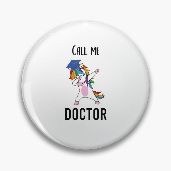 Item preview, Doctor PhD PhD student Call me Doctor Einhorn designed and sold by PaulPolygonart.