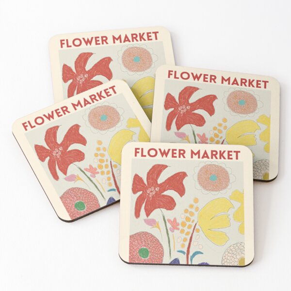 Item preview, Flower Market - Amsterdam Poster designed and sold by yarkmillo.