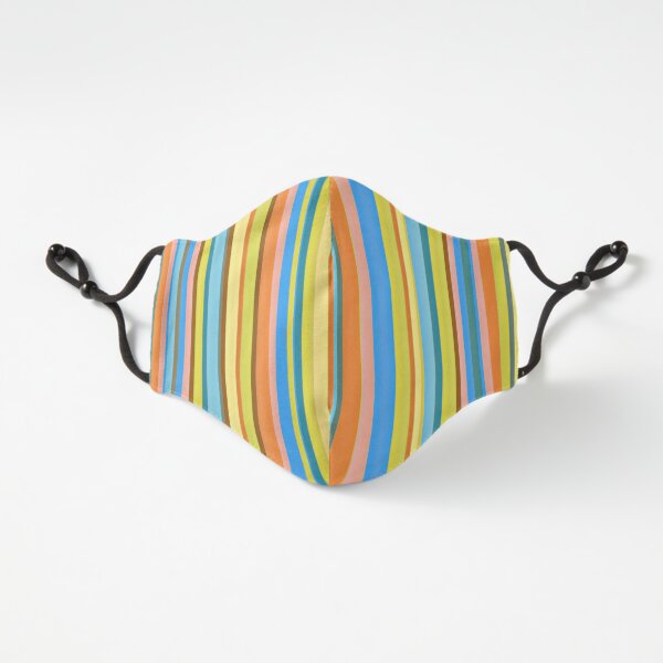 Color Stripes Fitted 3-Layer