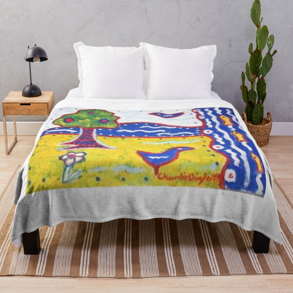 Item preview, River, birds, and a tree designed and sold by CharlieDingler.