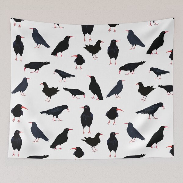 Item preview, A chattering of Choughs designed and sold by natgrose.