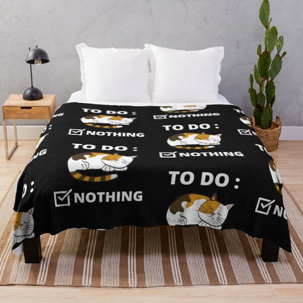 Item preview,  Cute Cat To Do Nothing designed and sold by BhavyaBathla.