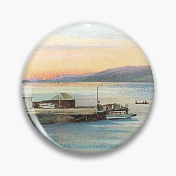 Item preview, Vintage Illustration of Loch Ness from Fort Augustus designed and sold by yourscotland.