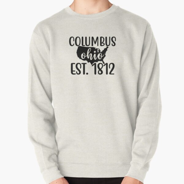Columbus Sweatshirt Minimalist Shirt Gift for Her Hometown Columbus Ohio Georgia