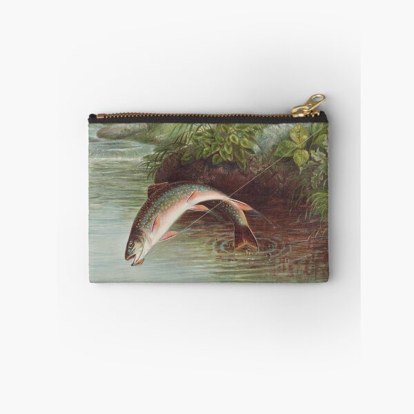 Item preview, Leaping Brook Trout Fly Fishing designed and sold by Minnesnowta.