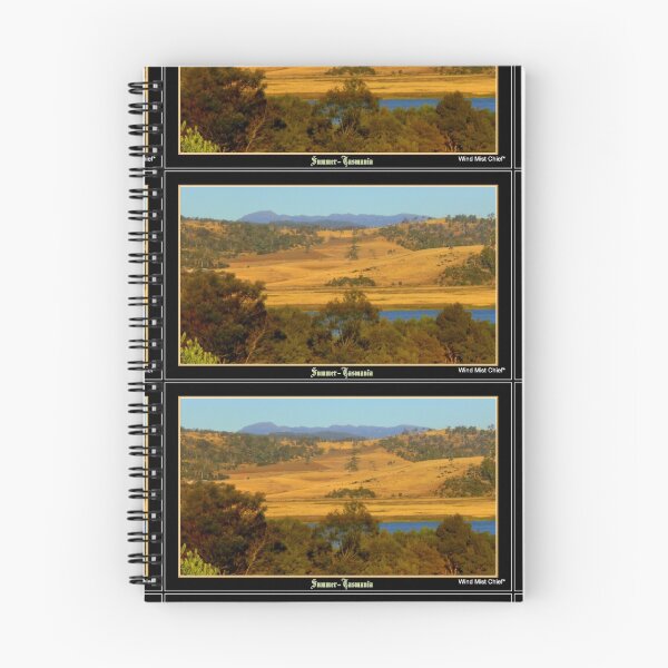 Item preview, THE TAMAR* RIVER UNDER MOUNT BARROW* / TASMANIA# designed and sold by varmifsud.