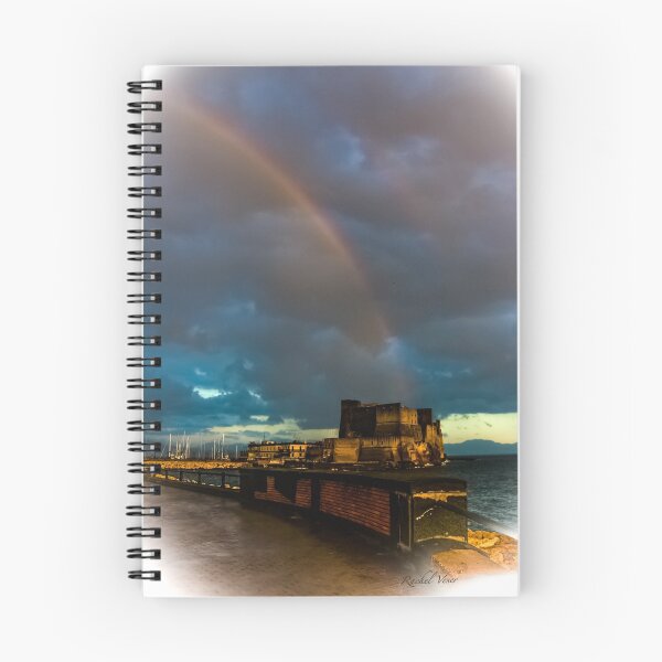 Item preview, Castel dell'Ovo (Egg Castle) and the Rainbow designed and sold by Rachel Veser.