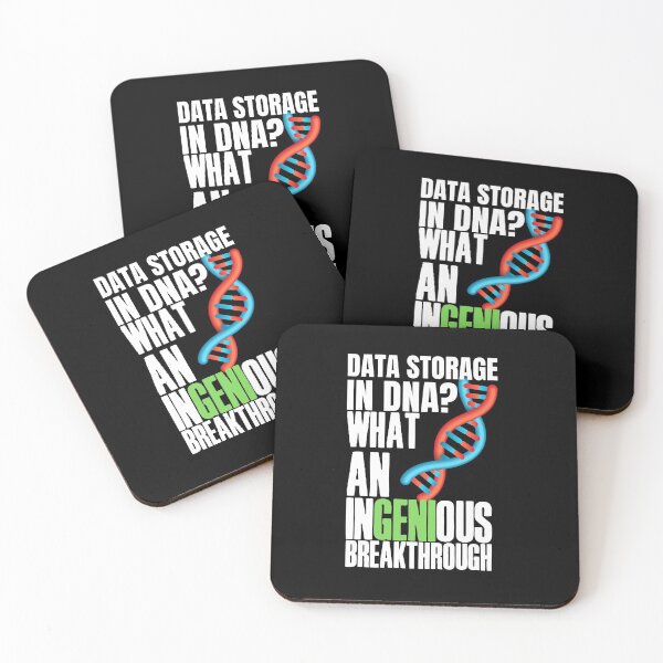 Item preview, Witty, fun Data puns. Data storage in DNA? What an ingenious breakthrough! designed and sold by HROC.