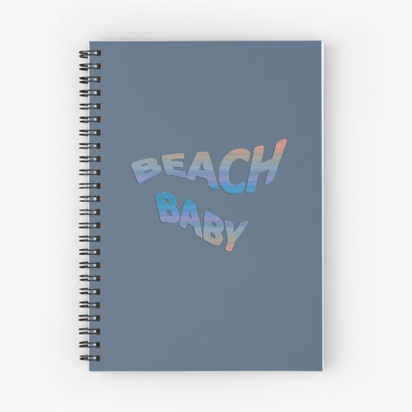 Item preview, Beach Baby Words Blues Purples Orange designed and sold by Beachy.