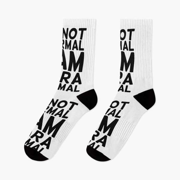 Item preview, I'm not normal i am para normal designed and sold by Mr Wolf.