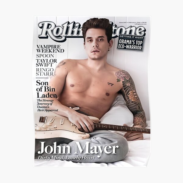 Aesthetic Handsome Mayer Stones Poster Poster