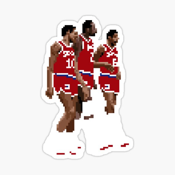 Item preview, Philly Big Three Pixel Qiangy designed and sold by qiangdade.
