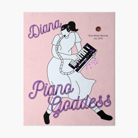 Item preview, Diana: Piano Goddess rwr designed and sold by RWR by EH Merch.