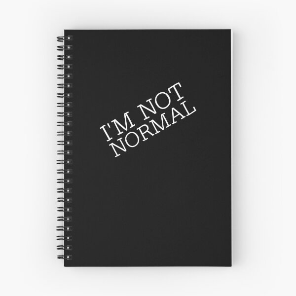 Item preview, I'm not normal designed and sold by Mr Wolf.