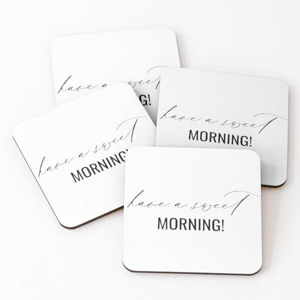 Item preview, have a sweet morning! designed and sold by misskholeta.
