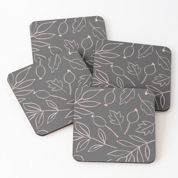Item preview, Autumn Fall Leaves Pattern (with dark background) designed and sold by CherryDamzel.