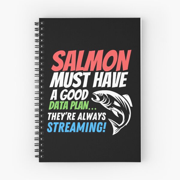 Item preview, Witty, fun Data puns. Salmon must have a good data plan, they’re always streaming! designed and sold by HROC.