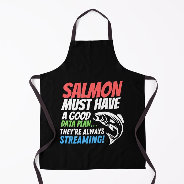 Item preview, Witty, fun Data puns. Salmon must have a good data plan, they’re always streaming! designed and sold by HROC.