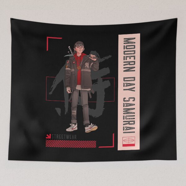 Item preview, Modern Day Samurai v2 designed and sold by HoodieNTee.