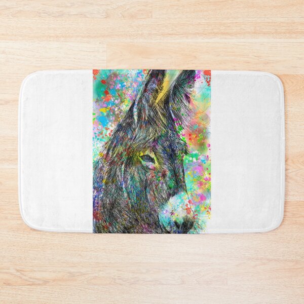 Item preview, DONKEY watercolor and pencil portrait .2 designed and sold by lautir.