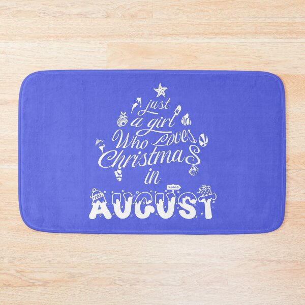 Item preview, Just a girl who loves christmas in august - Blue sea designed and sold by PhotoPrise.