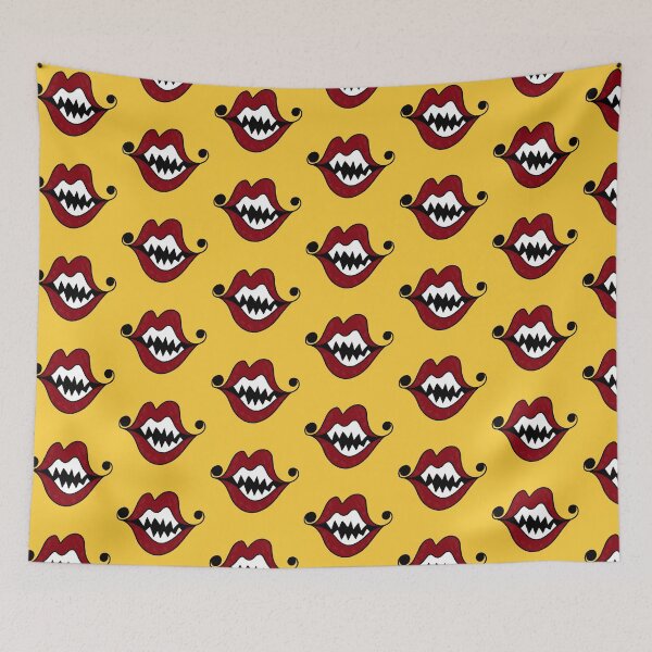 Item preview, Sharp teeth lips halloween new collection 2021 designed and sold by spooks draws.