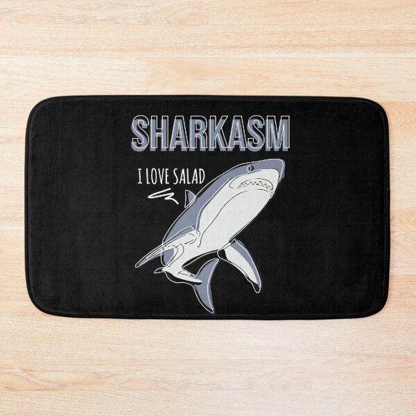 Item preview, Sharkasm Sarkasm Shark designed and sold by MooonTees.