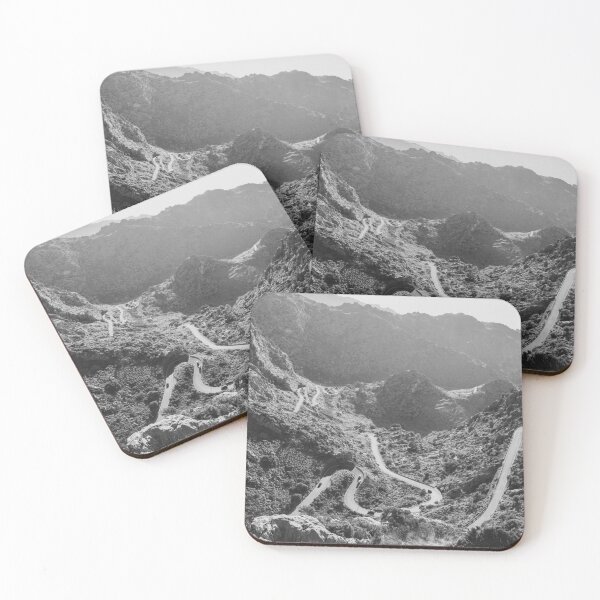 Item preview, Windy Mountain Road, Black and White edit designed and sold by mhailittlearts.