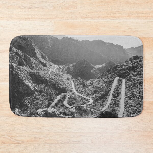 Item preview, Windy Mountain Road, Black and White edit designed and sold by mhailittlearts.
