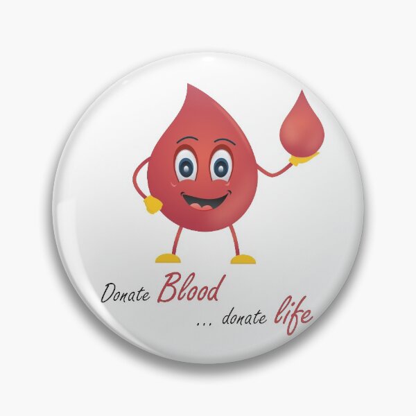 Item preview, Donate Blood Donate Life Cute Blood Drop designed and sold by ahmedabdelbaset.