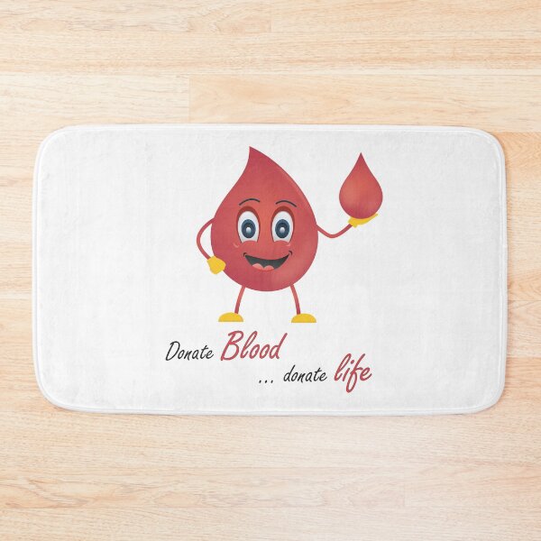 Item preview, Donate Blood Donate Life Cute Blood Drop designed and sold by ahmedabdelbaset.