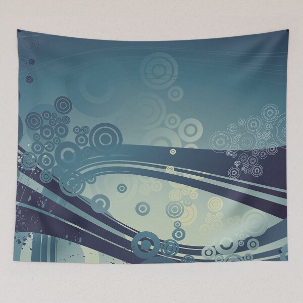 Item preview, Abstract Wavy Lines & Circles VII designed and sold by NexusArts.