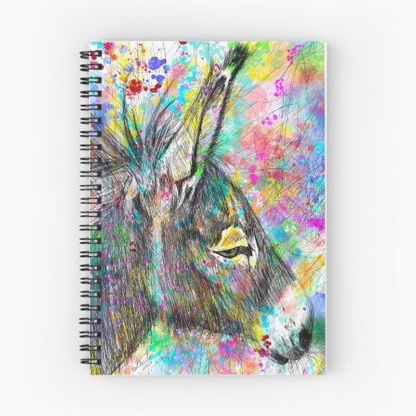 Item preview, DONKEY watercolor and pencil portrait .3 designed and sold by lautir.